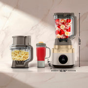 Ninja CrushBOSS™ 3-in-1 Blender, Tumbler & Food Processor in Stone